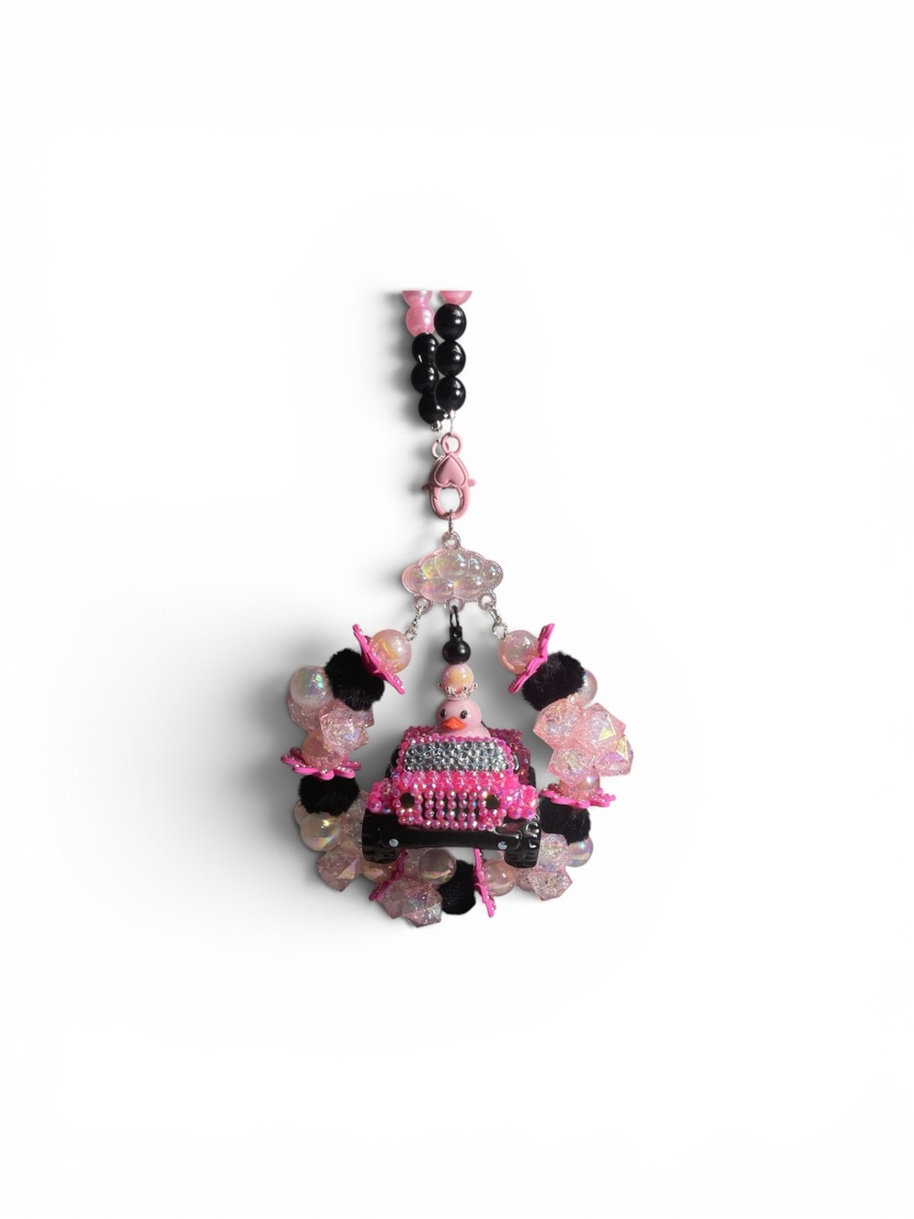 Custom Rhinestone Jeep Duck Hanger